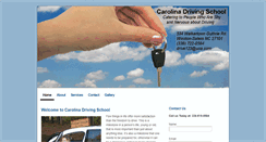 Desktop Screenshot of carolinadrivingschool.com